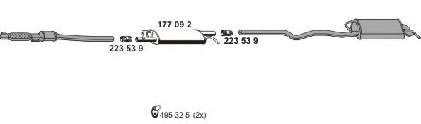 ERNST 071482 Exhaust System